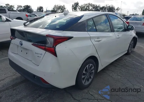 2019 Toyota Prius Xle из США, поврежденный, VIN JTDKARFU4K3091148